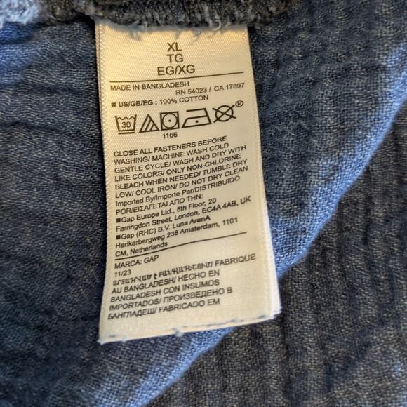 GAP Blue Mini Dress - Picture 8 of 10